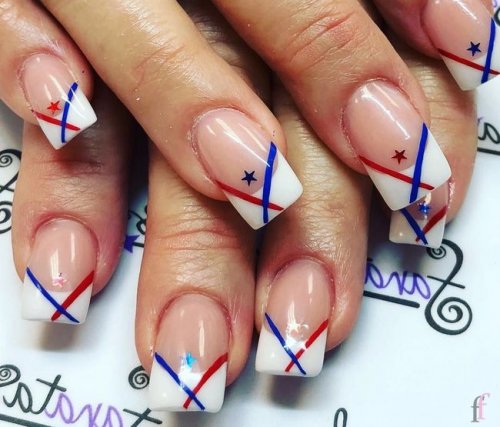 20 best 4th of July 2018 nail art designs and ideas that you have never seen before. Independence Day is almost here, and the best way to celebrate Independence Day with fireworks, barbecues, and star-spangled nails! #Nail #NailArt #NailDesigns #4thofJuly #Patriotic