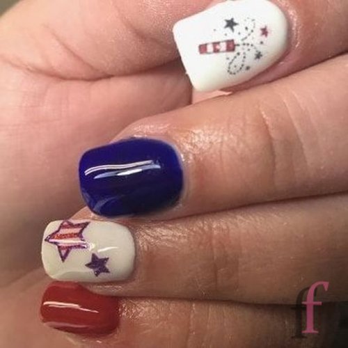 4th July is almost here! Check out the 20 best nail art designs for 4th of July 2018 we’ve rounded up to help you celebrate Independence Day. All of these nails designs are special in our opinion and we are happy to share best nail art designs with you. #Nail# NailArt #NailDesigns #4thofJuly #Patriotic