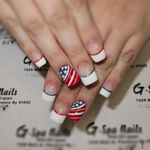 4th July is almost here! Check out the 20 best nail art designs for 4th of July 2018 we’ve rounded up to help you celebrate Independence Day. All of these nails designs are special in our opinion and we are happy to share best nail art designs with you. #Nail# NailArt #NailDesigns #4thofJuly #Patriotic