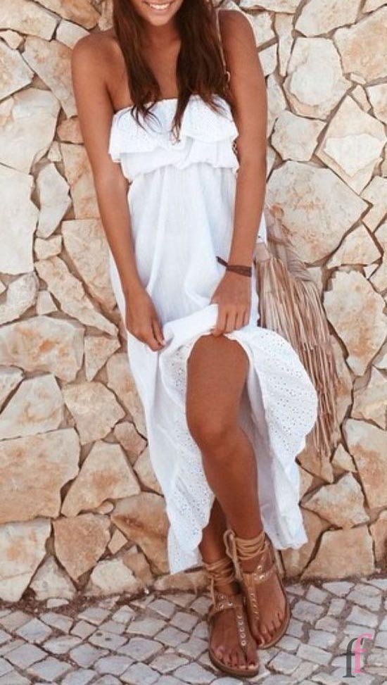 30+ best summer boho dress outfits for you. Bohemian style has found its way into fashion. Be ahead of the trends with Boho-chic outfits this summer, and focus on building off your signature bohemian look. So if you want to know boho trends and what you need to have these season, scroll through the gallery below #boho #bohemian #dress #summer #outfits