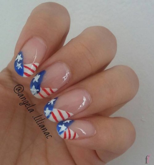 Why not show your patriotism on your fingertips? Here we have 20 cute nail designs for 4th of July 2018 to fall in love with #Nail #NailArt #NailDesigns #4thofJuly #Patriotic