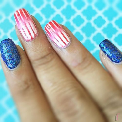We are so excited to share with you girls this awesome Patriotic, Cute and Easy Nail Designs for 4th of July 2018. Stay tuned for more! #Nail #NailArt #NailDesigns #4thofJuly #Patriotic