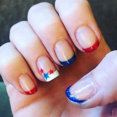 We are so excited to share with you girls this awesome Patriotic, Cute and Easy Nail Designs for 4th of July 2018. Stay tuned for more! #Nail #NailArt #NailDesigns #4thofJuly #Patriotic