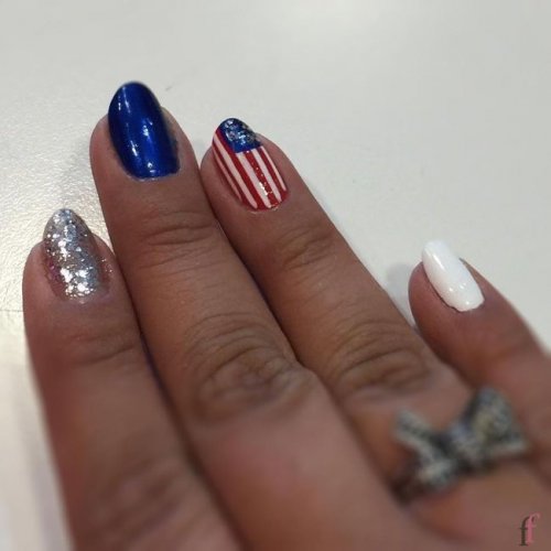 We’ve rounded up some of our favorite and easy 4th of July nail art ideas, so your nails will get more attention than the fireworks! #Nail #NailArt #NailDesigns #4thofJuly #Patriotic