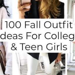Fall Outfit Ideas For College And Teen Girls -