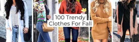 Trendy Clothes For Fall -