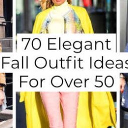Elegant Fall Outfit Ideas For Over -