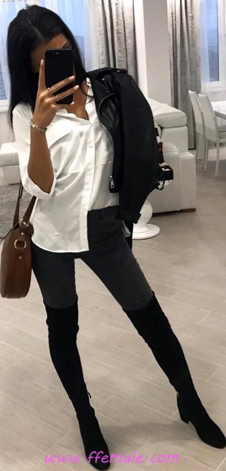 Adorable And So Lovely Autumn Outfit Idea - sweet, trendsetter, dressy
