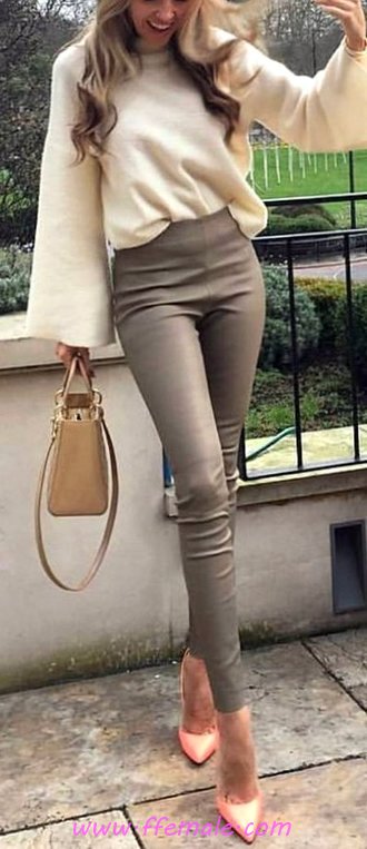 Adorable And Trendy Fall Look - elegance, adorable, sweet, fancy