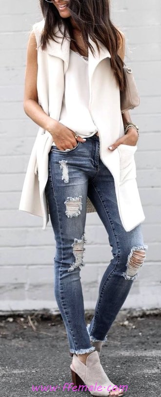 Attractive And So Shiny Outfit Idea - attractive, female, graceful, street