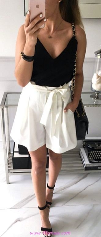 Attractive and relaxed outfit idea - outfits , vneck