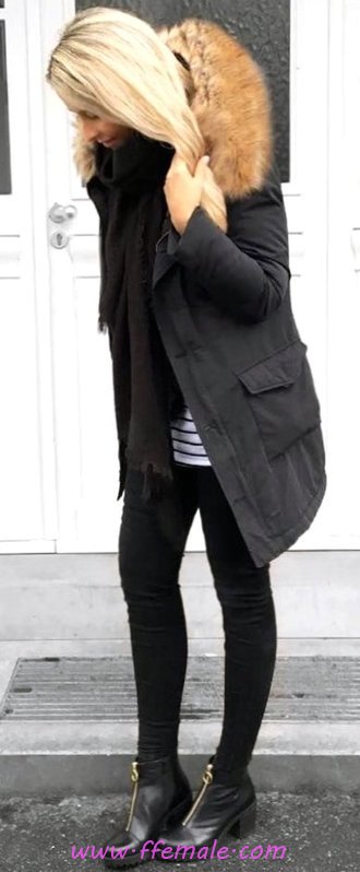 Awesome And Relaxed Fall Outfit Idea - cute, elegant, lifestyle, posing