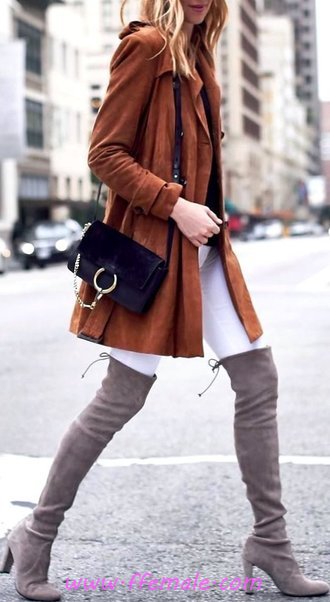 Beautiful And Lovely Autumn Look - elegance, street, dressy, adorable