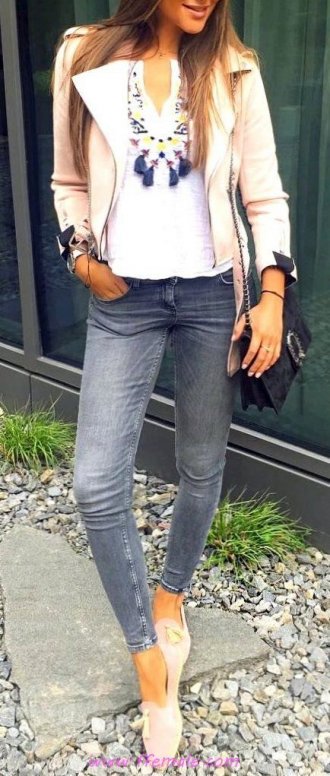 Best awesome and pretty wardrobe - denim, girl, posing, happy, elegance, handbag