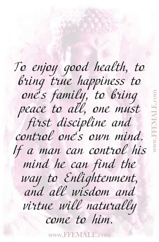 Top 100 Inspirational Buddha Quotes: To enjoy good health, to bring true happiness to ones family, to bring peace to all #quotes #Buddha #deep #inspiration #motivation