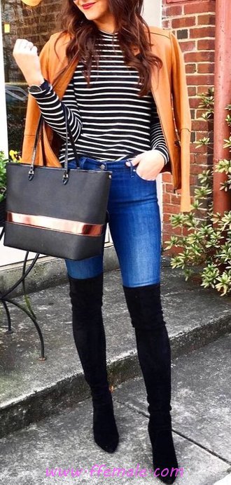 Classic And Hot Autumn Look - charming, trendsetter, modern, posing