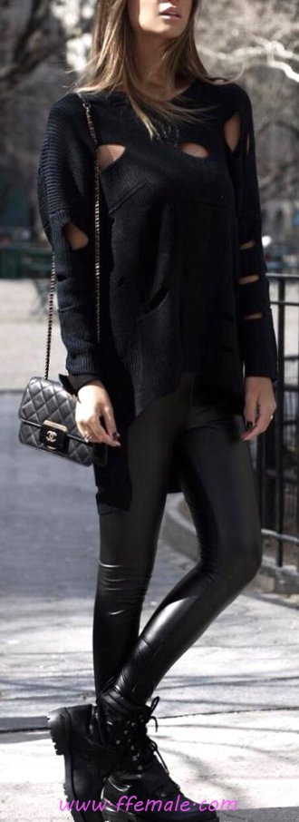 Classic And So Simple Fall Inspiration Idea - women, fancy, posing