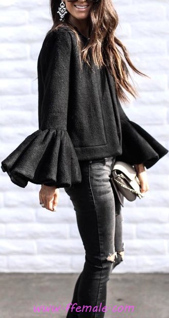 Comfortable And Pretty Autumn Outfit Idea - inspiration, flashy, elegant, sweet