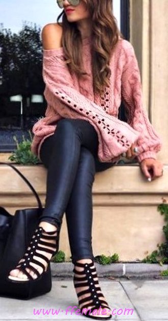 Cute & Elegant Autumn - street, attractive, flashy, model