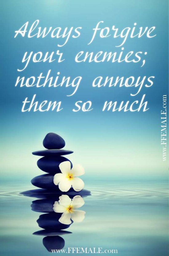 50+ Deep Motivational quotes: Always forgive your enemies; nothing annoys them so much #quotes #deep #motivation #inspiration #quote