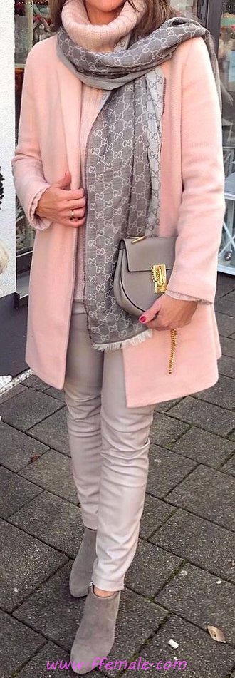 Elegant And Lovely Outfit Idea - fashionable, street, adorable, cute