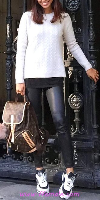 Elegant And Pretty Autumn Wardrobe - graceful, posing, stylish