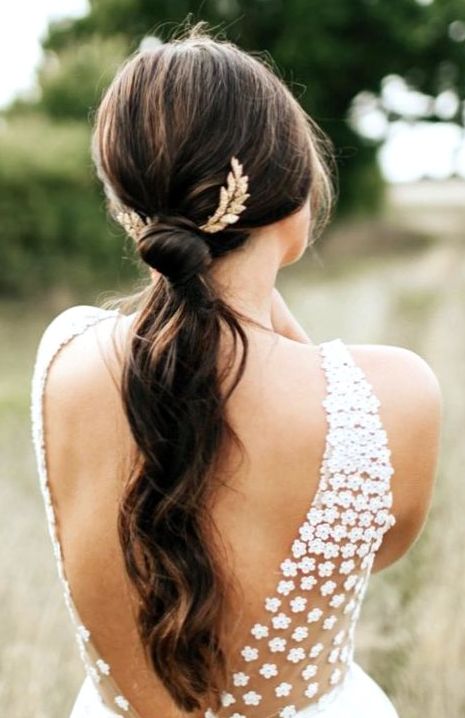 Elegant Haircut - bridalhairpiece, weddinginspo, hairinspo, wedding