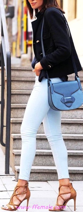 Fashionable And Cute Autumn Look Fashionable And Cute Autumn Look - cool, flashy, posing, styleaddict