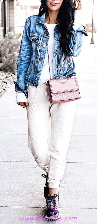 Fashionable And So Shiny Fall Outfit Idea - cute, attractive, street, clothing