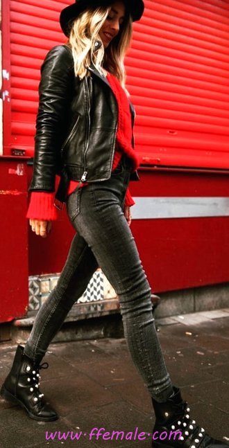 Fashionable And Wonderful Autumn Outfit Idea - posing, female, fancy, charming