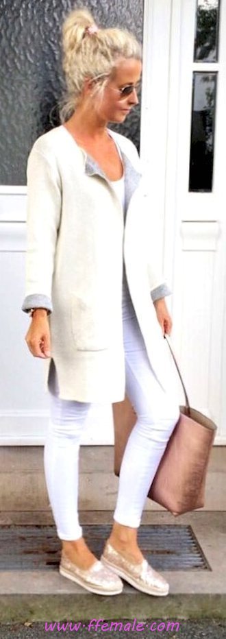 Finest - comfortable and perfect look - female, elegant, style, sunglasses, white, handbag