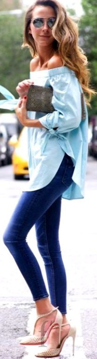Finest Comfortable And Pretty Look Finest - comfortable and pretty look - outfits, heels, skinny