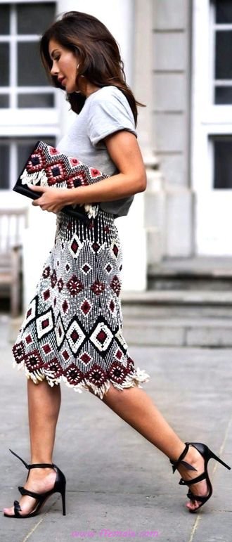 Finest Elegant And Super Outfit Idea Finest - elegant and super outfit idea - outfits, heels, printed
