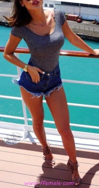 Finest - hot outfit idea - denim, photoshoot, posing
