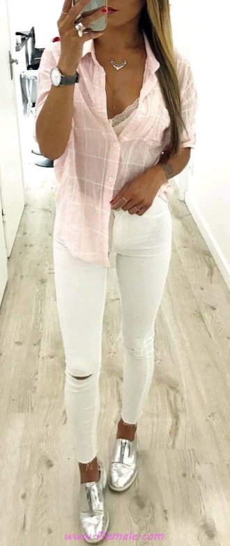 Finest - perfect wardrobe - denim, girl, posing, attractive, lifestyle, white