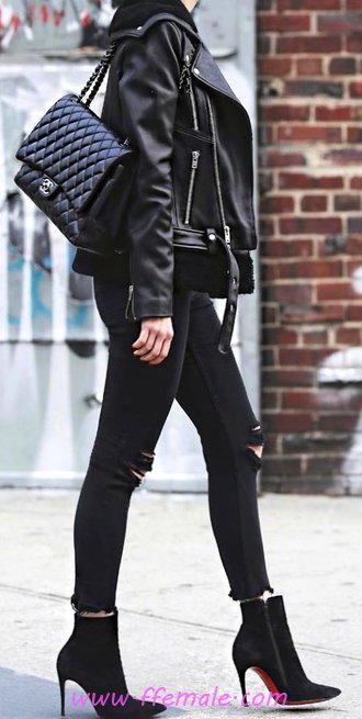 Furnished And Perfect Autumn Look - posing, flashy, fashionable