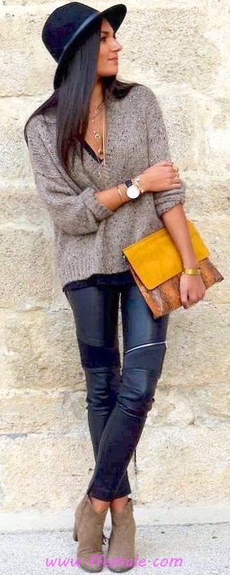 Furnished And So Simple Autumn Look - thecollection, ideas, dressy, female