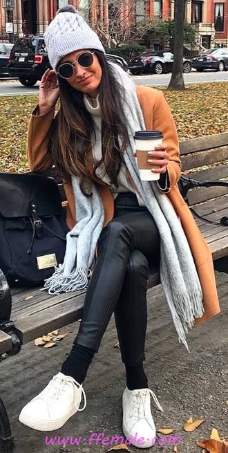 Glamour And Shiny Look - outerwear, style, cute