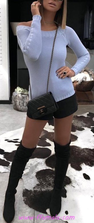 Glamour And Trendy Fall Wardrobe - female, posing, lifestyle, modern