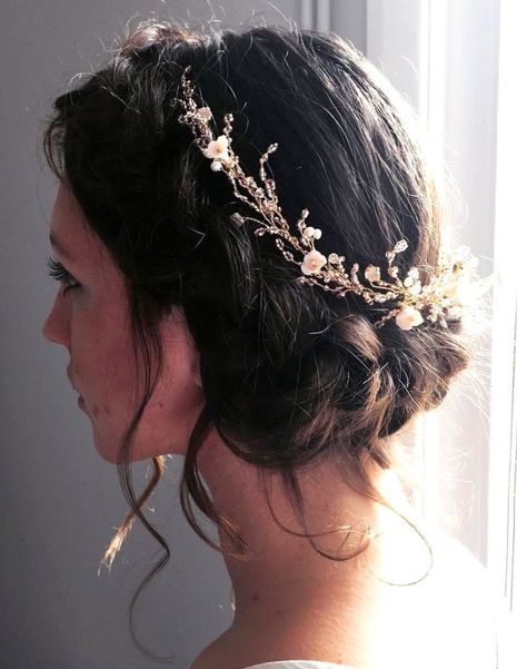 Gorgeous Bridal Hair Style - picoftheday, bohohair, weddinginspiration