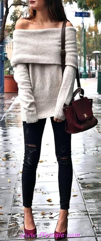 Handsome & Elegant Autumn Wardrobe - charming, women, fancy, posing