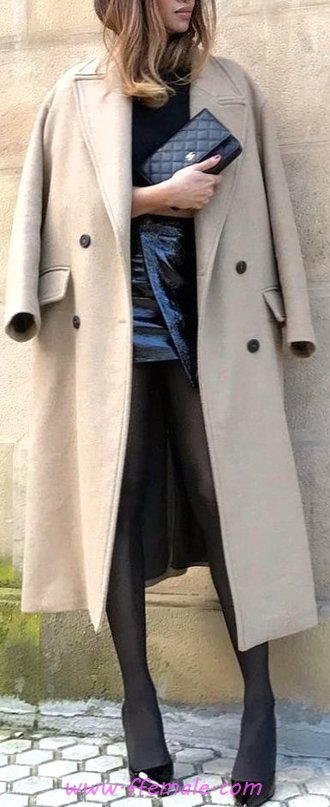 Handsome & Elegant Fall Outfit Idea - graceful, women, attractive, street