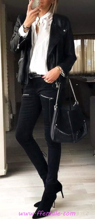 Handsome & Graceful Fall Wardrobe - attractive, street, flashy, female