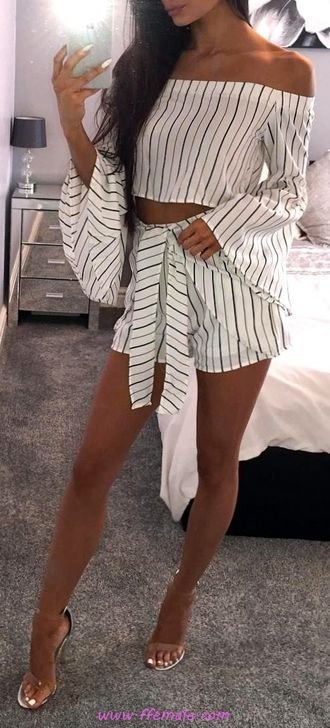 Handsome look - outfits , offshoulder