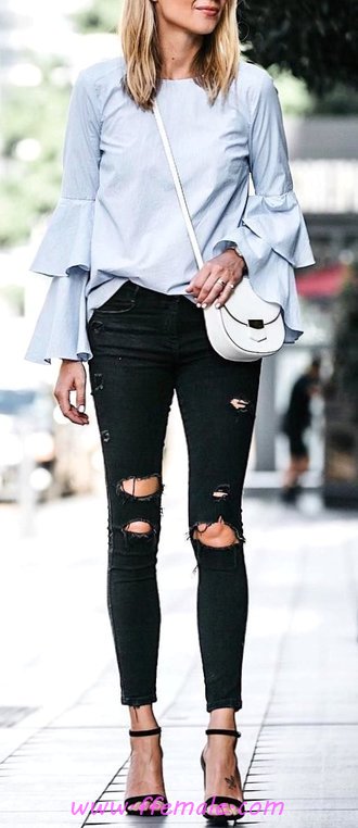 Hot Autumn Outfit Idea - cute, lifestyle, posing, trendy