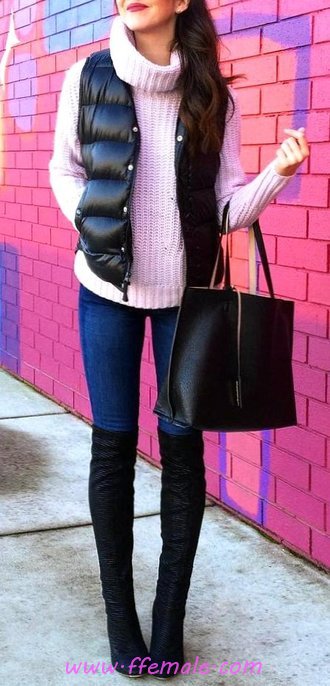 Hot & Graceful Autumn Look - posing, dressy, cool, women
