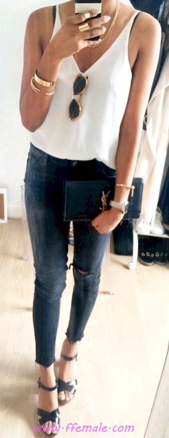 My graceful and trendy look - denim, clothing, lifestyle, heels, sunglasses, white, accessories