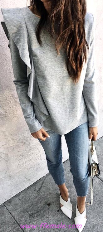 Perfect Adorable Fall Outfit Idea Perfect & Adorable Fall Outfit Idea - thecollection, trendsetter, graceful, adorable