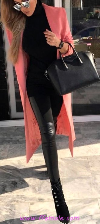 Perfect And Furnished Autumn Look - cute, female, charming, posing