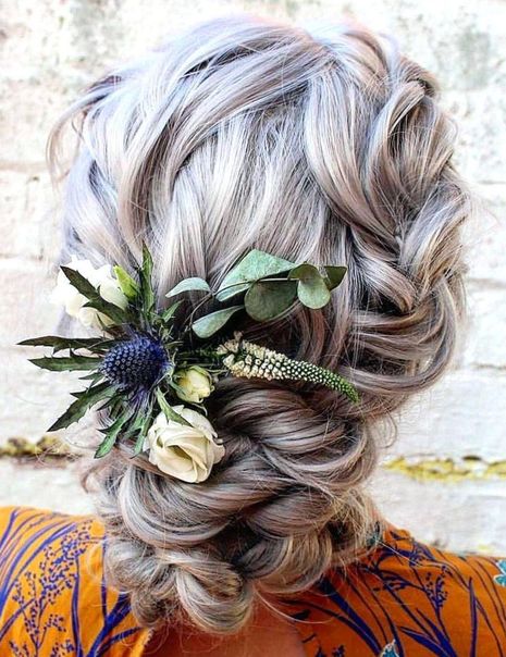 Prettiest Bridal Hairstyle - weddinghaircut, engaged, wedding, bohobride